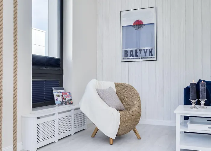 Appartamento Blue Marina - Premium Na Luskusowym Zamknietym Osiedlu Okrzei By Lion