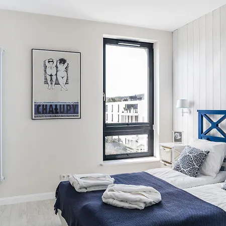 Blue Marina - Premium Na Luskusowym Zamknietym Osiedlu Okrzei By Lion Apartamento *