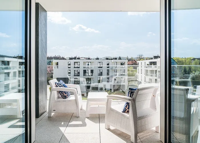 Apartamento Blue Marina - Premium Na Luskusowym Zamknietym Osiedlu Okrzei By Lion Sopot