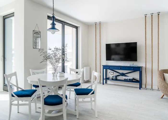Blue Marina - Premium Na Luskusowym Zamknietym Osiedlu Okrzei By Lion Apartamento Sopot