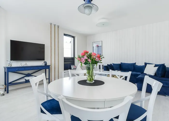 Blue Marina - Premium Na Luskusowym Zamknietym Osiedlu Okrzei By Lion Apartamento