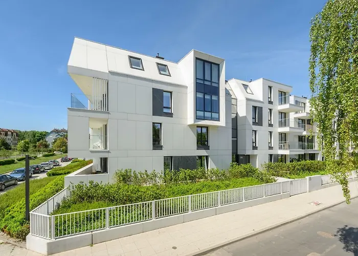 Apartamento Blue Marina - Premium Na Luskusowym Zamknietym Osiedlu Okrzei By Lion *